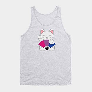 Bisexual Lucky Cat Tank Top